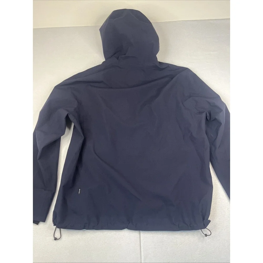 Save The Duck Mens Jari Hooded Jacket Blue Rain Jacket XXL